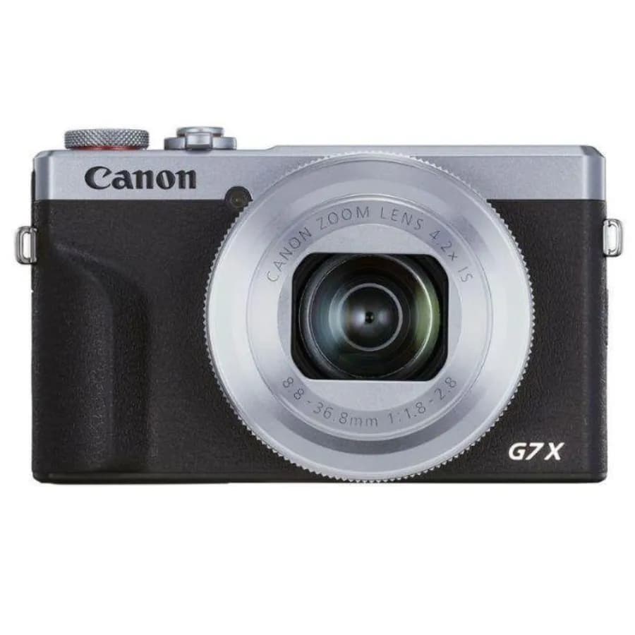 Cámara Digital Canon PowerShot G7 X Mark III 20.1MP 4K - Plateado
