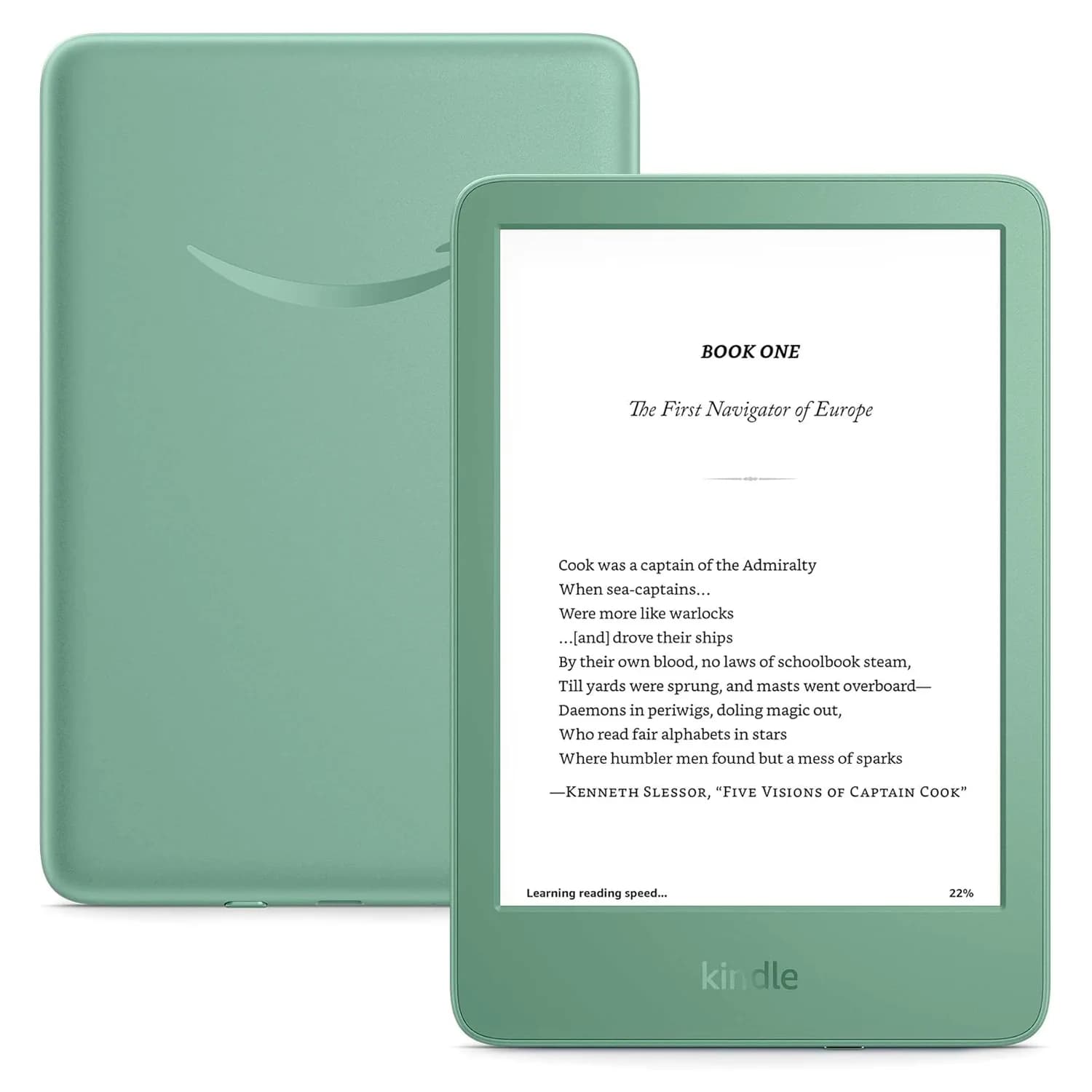 Lector de libros electrónicos Amazon Kindle (2024) 6" 16GB - Matcha
