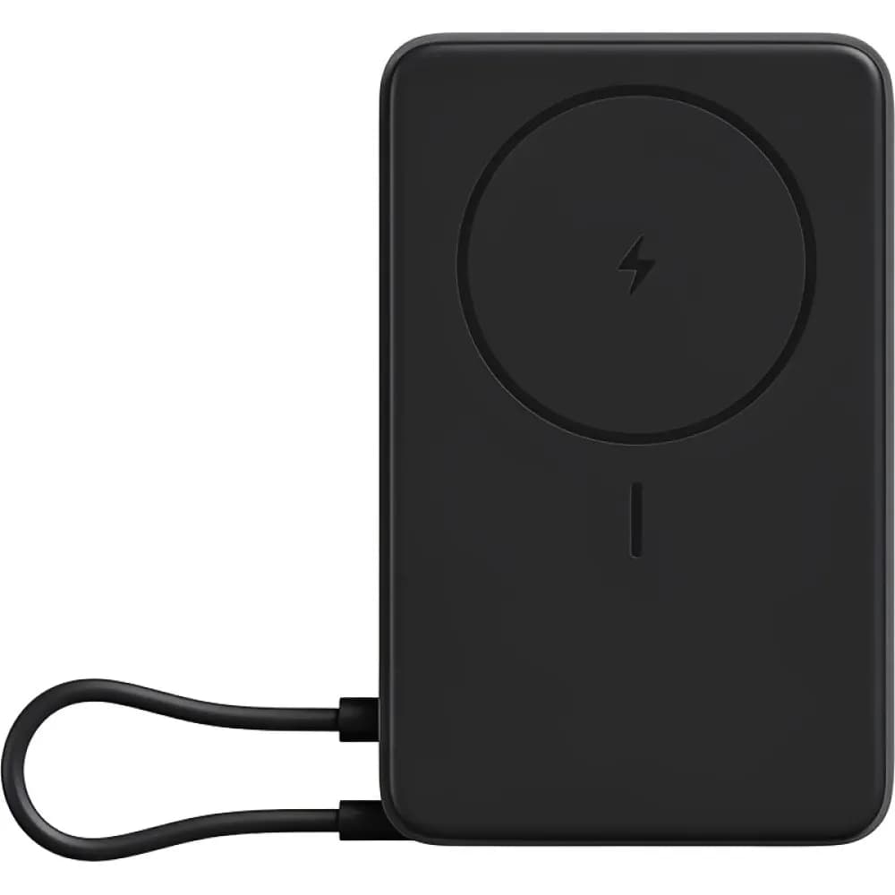 Power Bank Magnético Xiaomi 10000mAh 33W con Cable Integrado - Negro