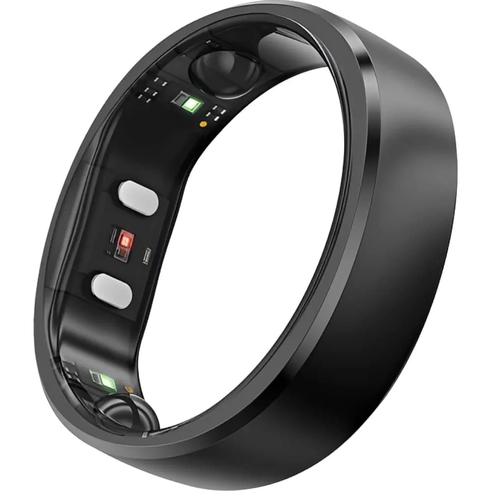 Anillo inteligente RingConn Gen 2 - Matte Black, talle 8